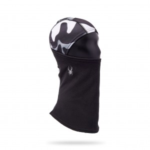 Black Combo Spyder Boys Guide Balaclava | EUZ-618729