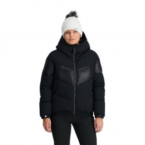 Black Spyder Eastwood Down Jacket | OQB-574908