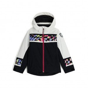 Black Spyder Girls Mila Insulated Jacket | TEP-521964