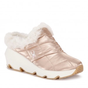 Blush Metallic Spyder Conway Shoes | DLP-750164