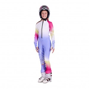 Cloud Purple Spyder Girls Performance Gs Race Suit | NOB-259840