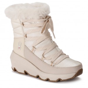 Cream Spyder Camden Boots | VNU-271908