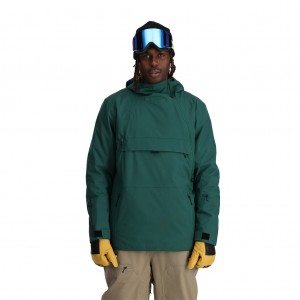 Cypress Green Spyder All Out Anorak | FDA-365849