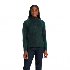 Cypress Green Spyder Encore Full Zip Sweater | GRF-068532