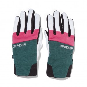 Cypress Green Spyder Speed Fleece Glove | VUL-703461
