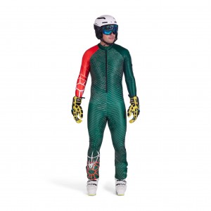 Cypress Green Spyder World Cup Dh Race Suit | BJU-073869