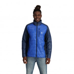 Electric Blue Spyder Glissade Insulated Jacket | LGF-671843