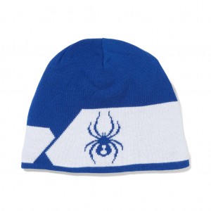 Electric Blue Spyder Shelby Beanie | AIO-597046