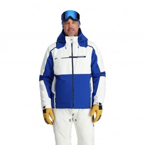 Electric Blue Spyder Titan Insulated Jacket | RHL-450263