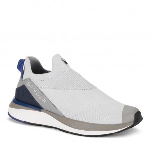 Glacier Grey Spyder Tanaga Sneakers | ZAX-482351