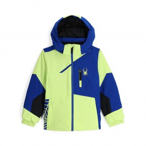 Lime Ice Spyder Boys Challenger Insulated Jacket | WPL-650281