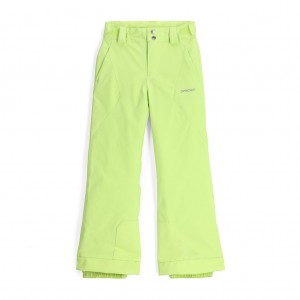 Lime Ice Spyder Girls Olympia Insulated Pant | YSD-723496