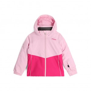 Petal Pink Spyder Girls Conquer Insulated Jacket | GMD-810973