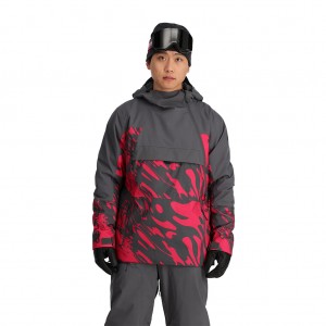 Pink Combo Spyder All Out Anorak | XTN-698503