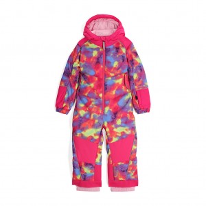 Pink Combo Spyder Boys Stevie Snowsuit Snowsuit | FSI-901582