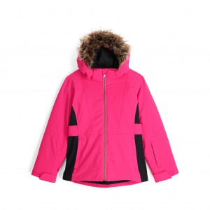 Pink Spyder Girls Lola Insulated Jacket | YEQ-564820