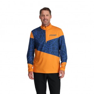 Saffron Spyder Vital Half Zip T-Neck | POJ-614872