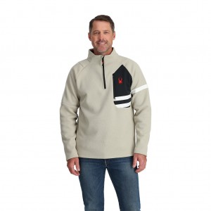 Sandstorm Spyder Wengen Bandit Half Zip Fleece Jacket | FZO-913204