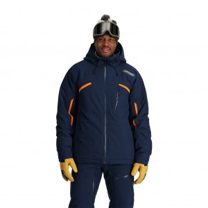 True Navy Spyder Leader Insulated Jacket | WTB-176984