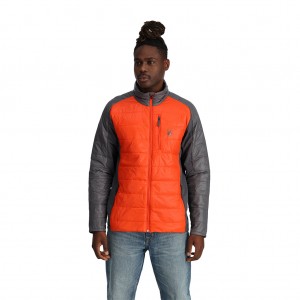 Twisted Orange Spyder Glissade Insulated Jacket | DIO-705483