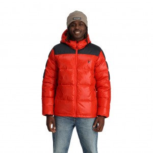 Volcano Spyder Unisex Windom Hooded Down Jacket | LIU-041296