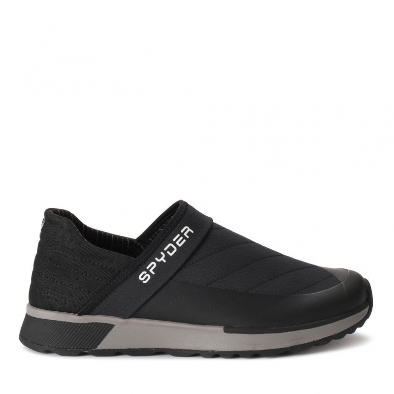 Black/Black Spyder Maverick Shoes | DKN-046158