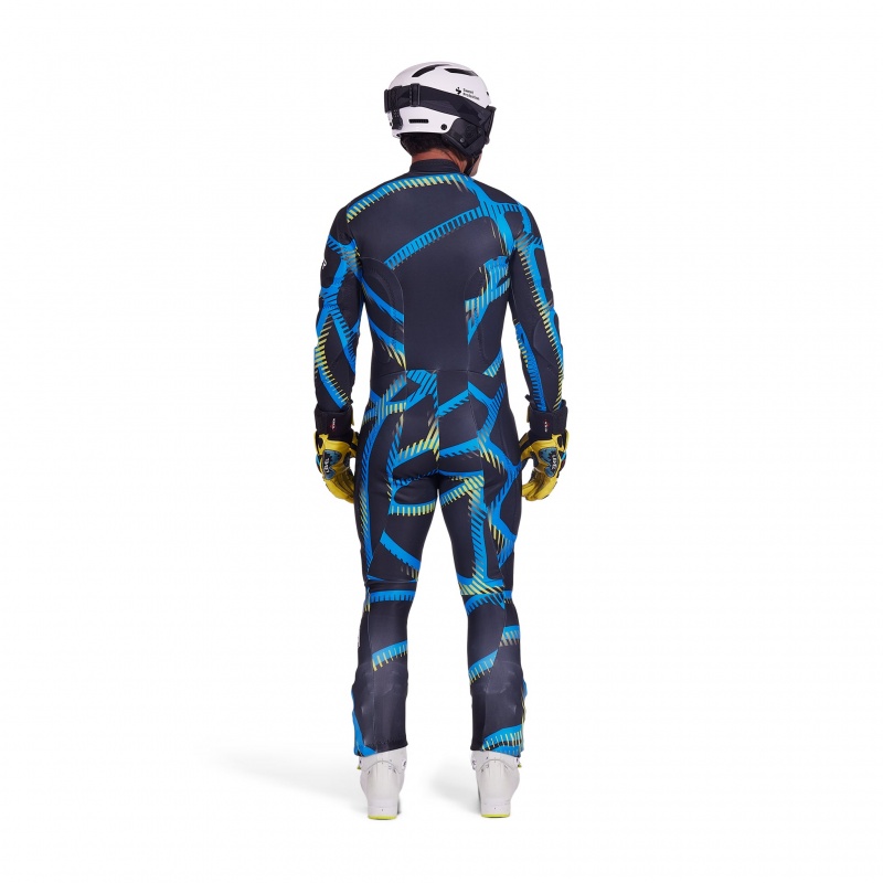 Black Combo Spyder Performance GS Race Suit | YIG-729140