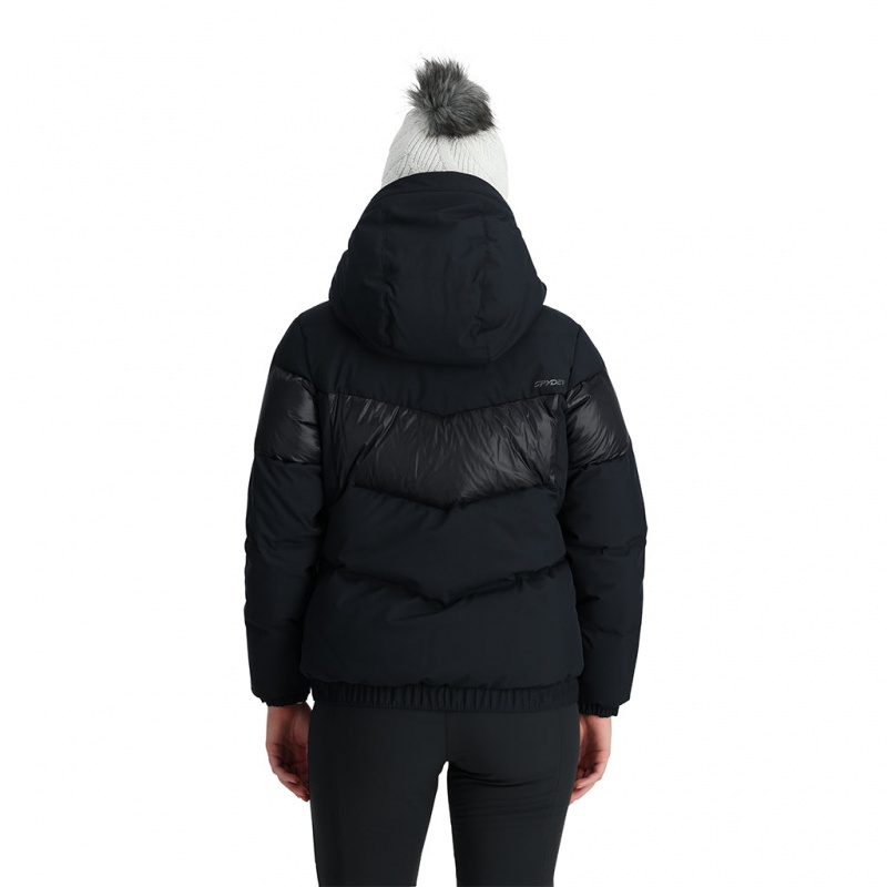 Black Spyder Eastwood Down Jacket | OQB-574908