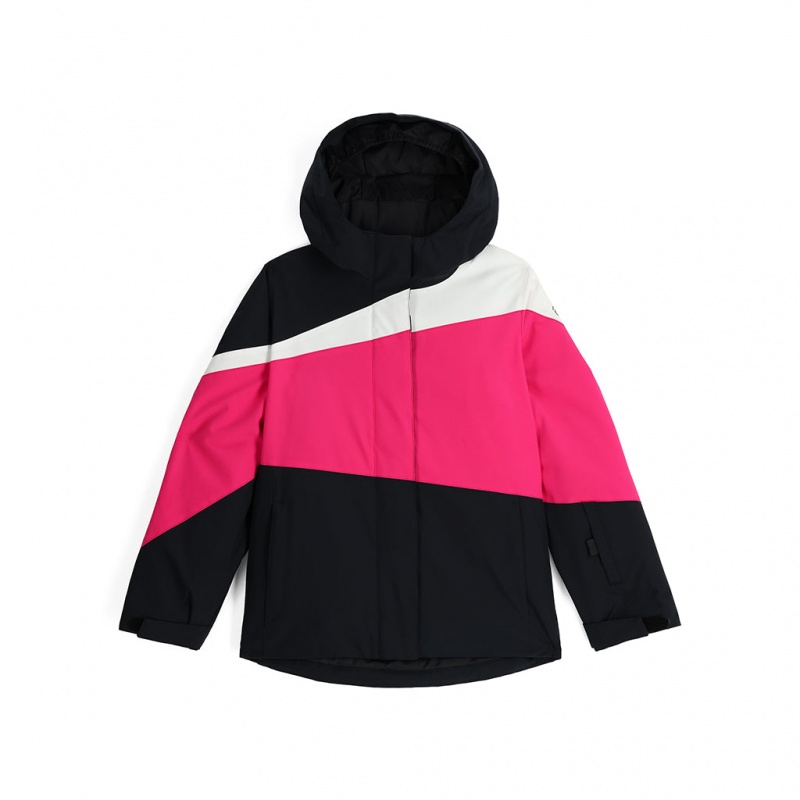 Black Spyder Girls Zoey Insulated Jacket | ORS-197204