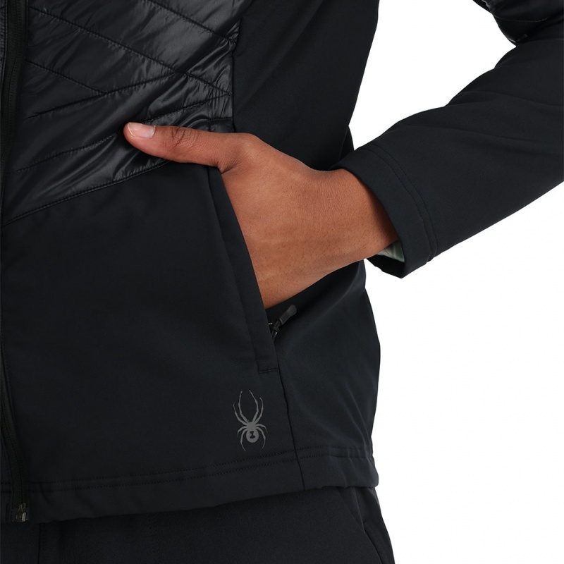 Black Spyder Glissade Down Jacket | YES-138769