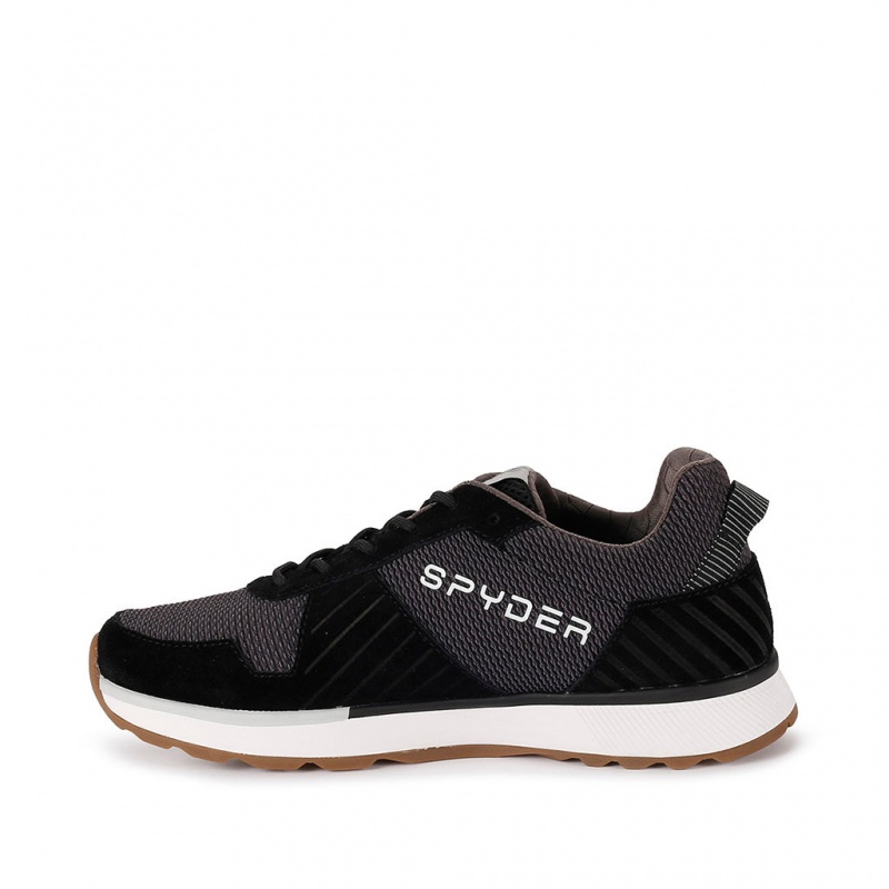 Black Spyder Maxwell Shoes | WBK-943028