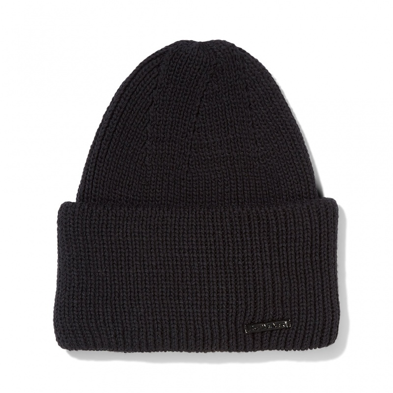 Black Spyder Off The Cuff Beanie | QPM-192630