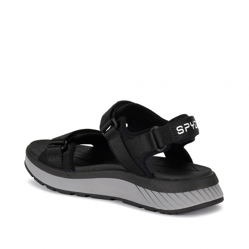 Black Spyder Panama Sandals | TFY-305781