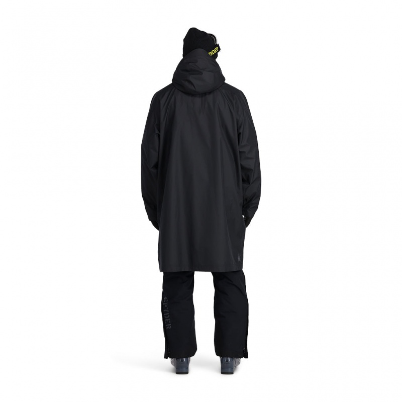 Black Spyder Rain Shell Jacket | TED-718463