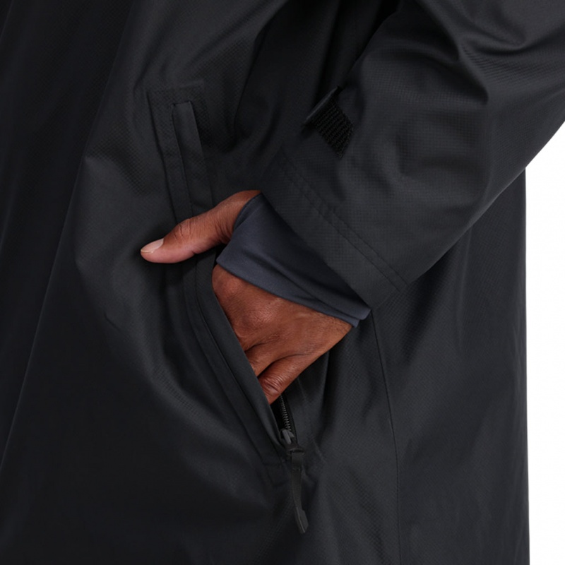 Black Spyder Rain Shell Jacket | TED-718463