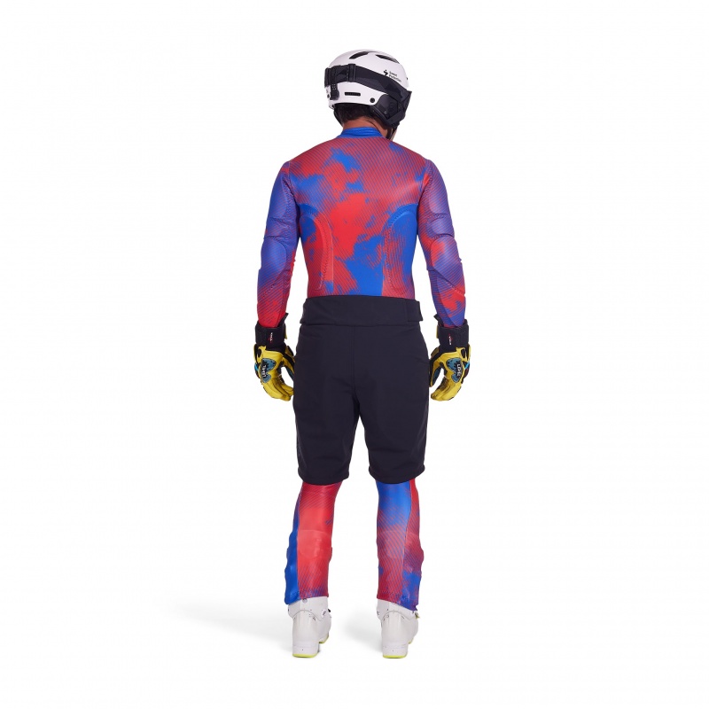 Black Spyder Softshell Training Short Pant | MPZ-439817