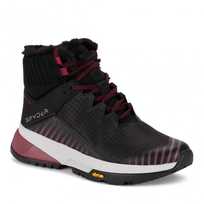 Black Spyder Summit Boots | AZP-481963