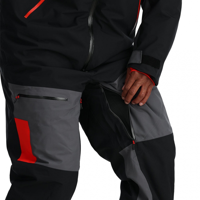 Black Spyder Utility Snowsuit Snowsuit | HOG-132549