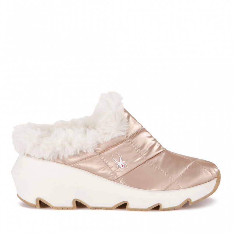 Blush Metallic Spyder Conway Shoes | DLP-750164