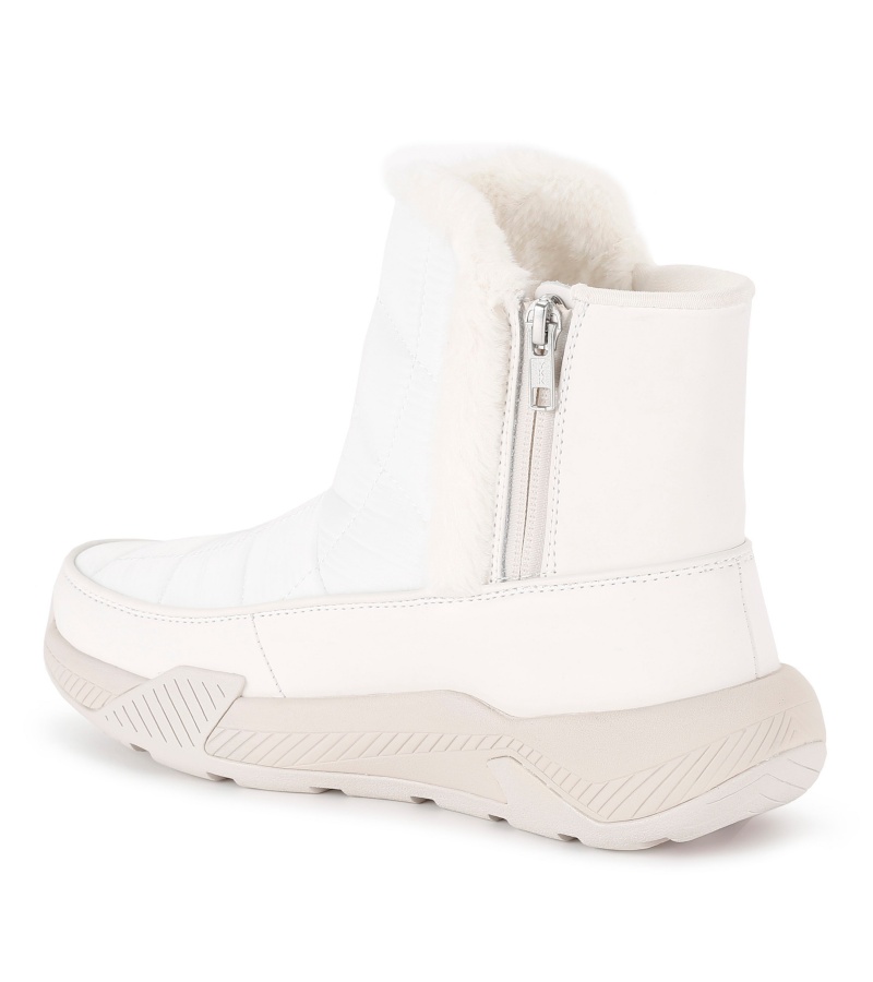 Bright White Spyder Lumi Boots | CQY-348670