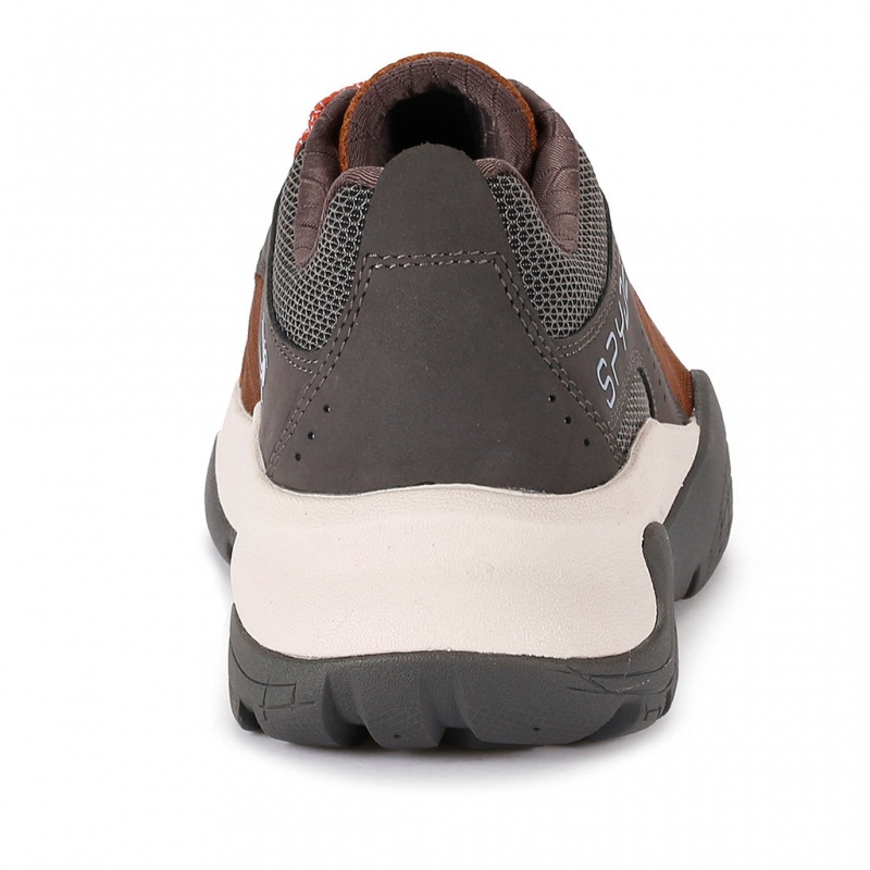 Brown Spice Spyder Boundary Shoes | OGC-381072