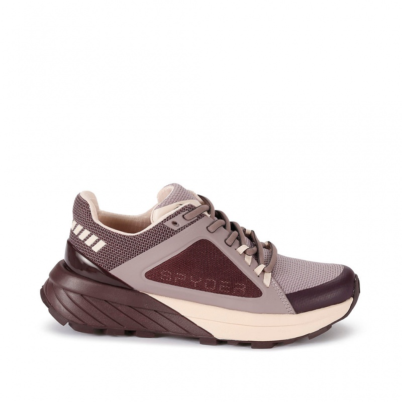 Clay Purple Spyder Indy Sneakers | QNE-347295