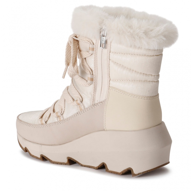 Cream Spyder Camden Boots | VNU-271908