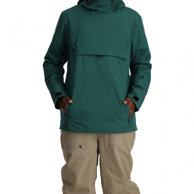 Cypress Green Spyder All Out Anorak | FDA-365849