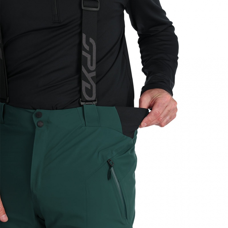 Cypress Green Spyder Bormio Insulated Pant | VQK-810396