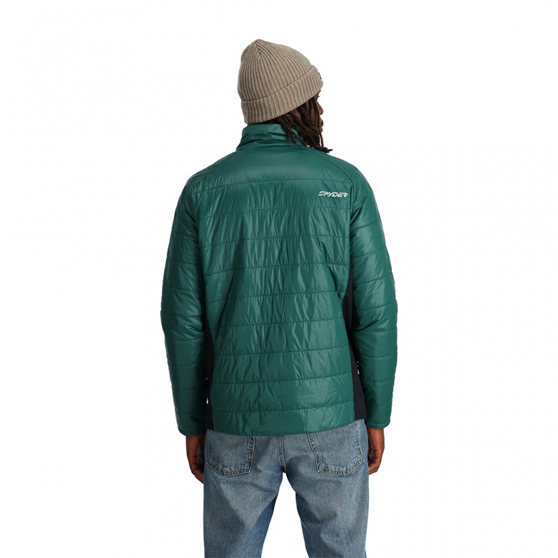 Cypress Green Spyder Glissade Insulated Jacket | MPN-618073