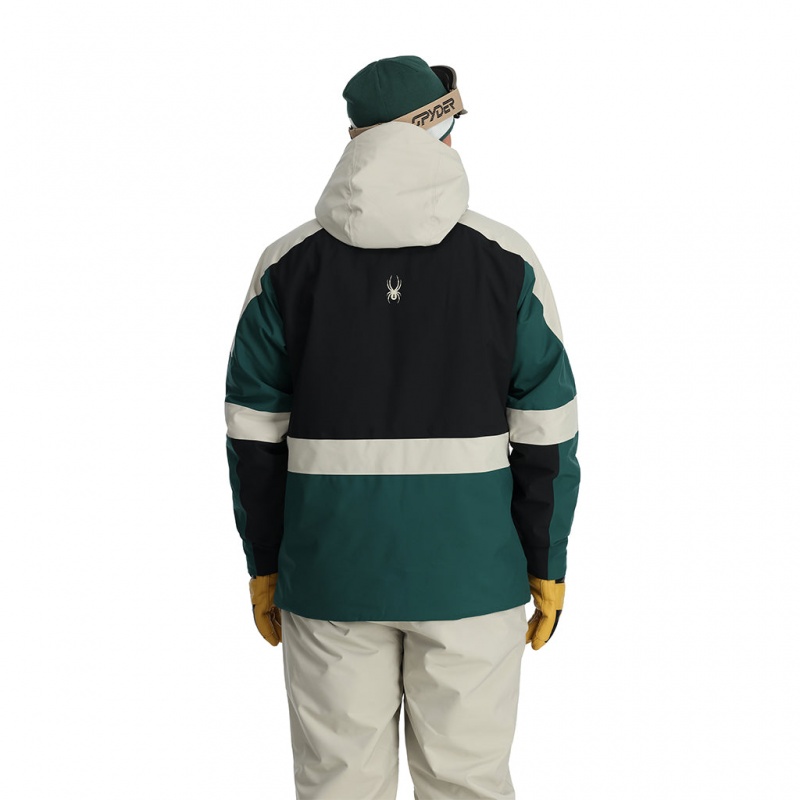 Cypress Green Spyder Seventy-Eight Insulated Jacket | DCZ-901375