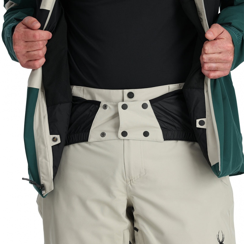 Cypress Green Spyder Seventy-Eight Insulated Jacket | DCZ-901375