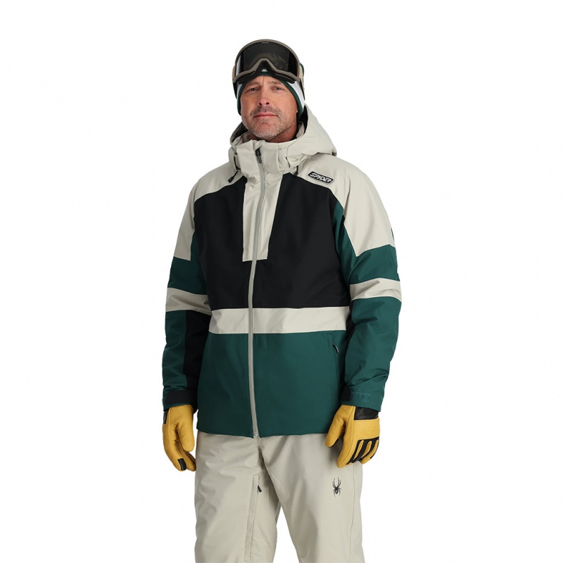 Cypress Green Spyder Seventy-Eight Insulated Jacket | DCZ-901375