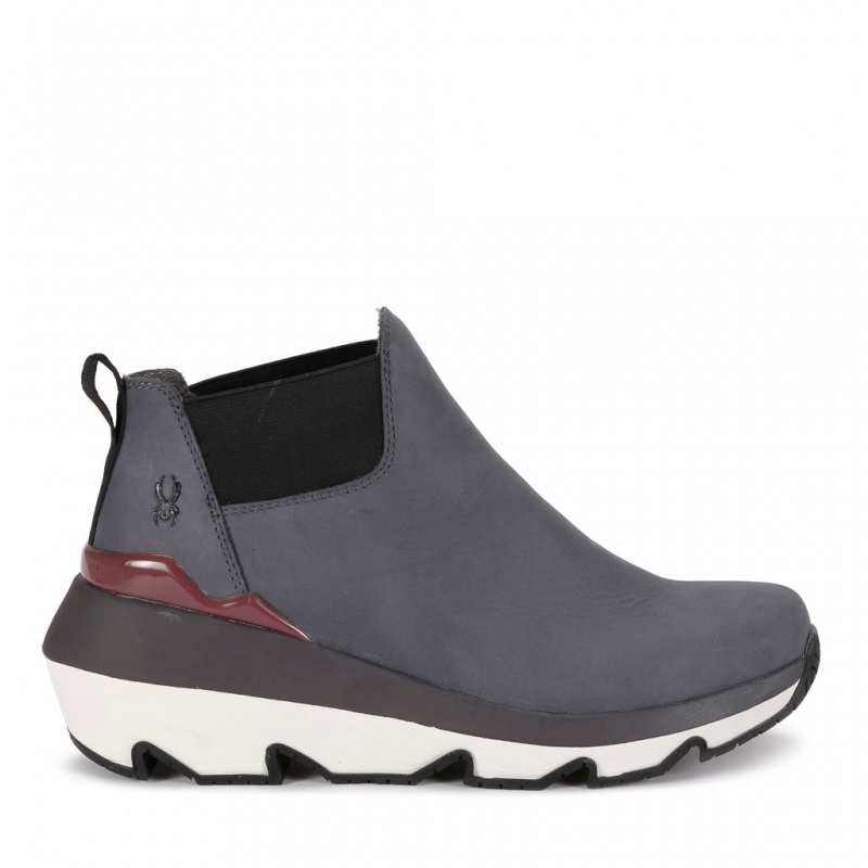 Dark Grey Spyder Crossover Boots | HWC-936852